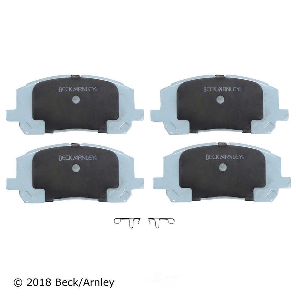 Frt Prem Brake Pads  Beck/Arnley  085-1658
