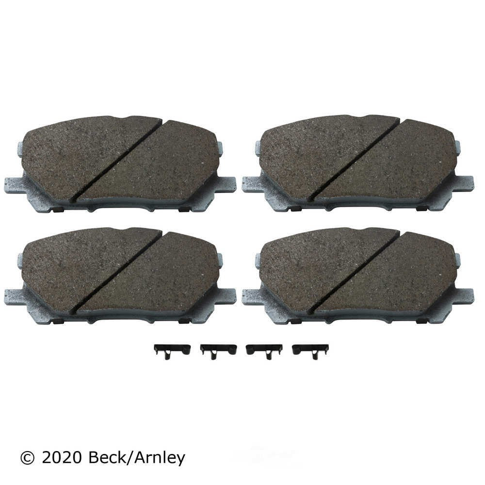 Frt Prem Brake Pads  Beck/Arnley  085-1805