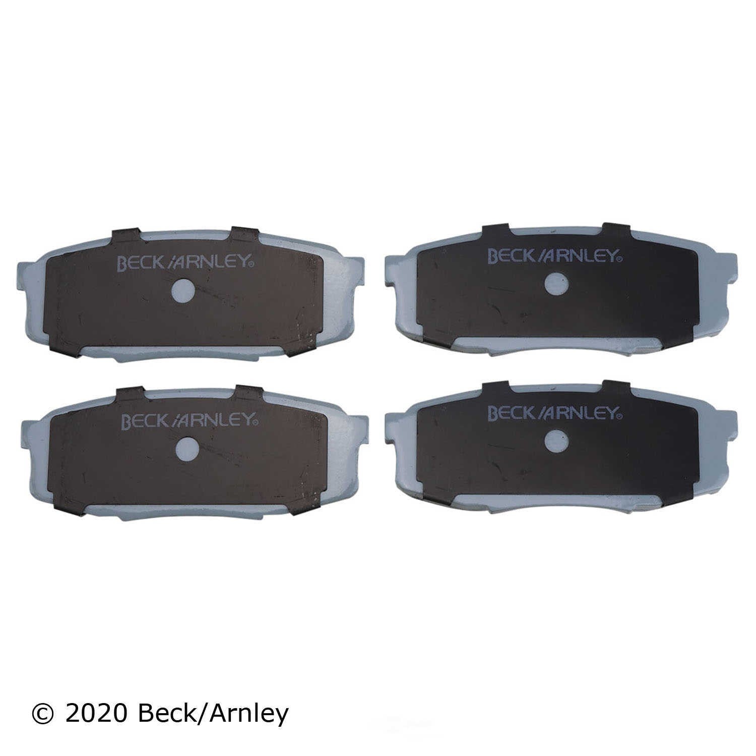 Rr Prem Brake Pads  Beck/Arnley  085-1793