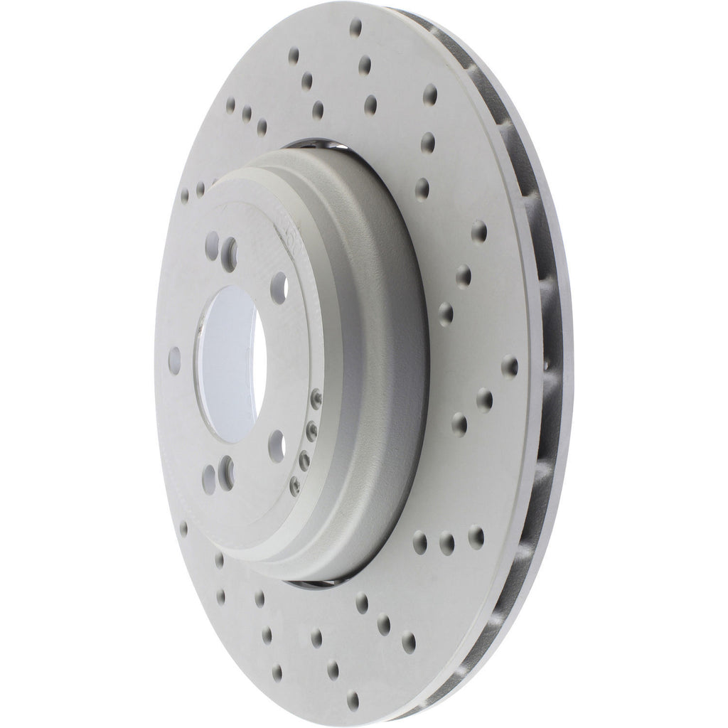 Rr Drilled Brake Rotor  Centric Parts  128.34111