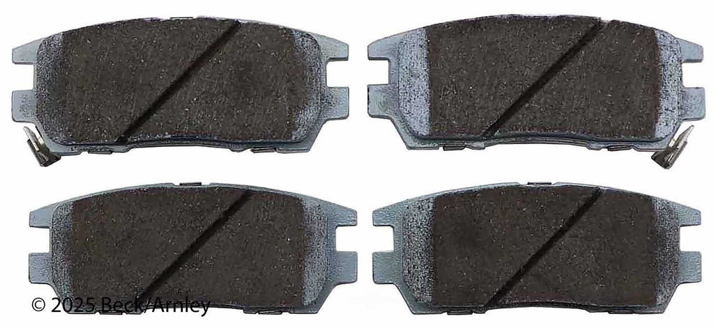 Rr Prem Brake Pads  Beck/Arnley  085-1464