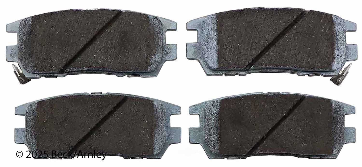 Rr Prem Brake Pads  Beck/Arnley  085-1464