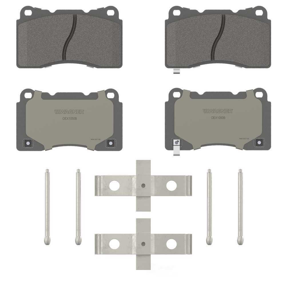 Frt Premium Ceramic Brake Pads  Wagner  OEX1050B