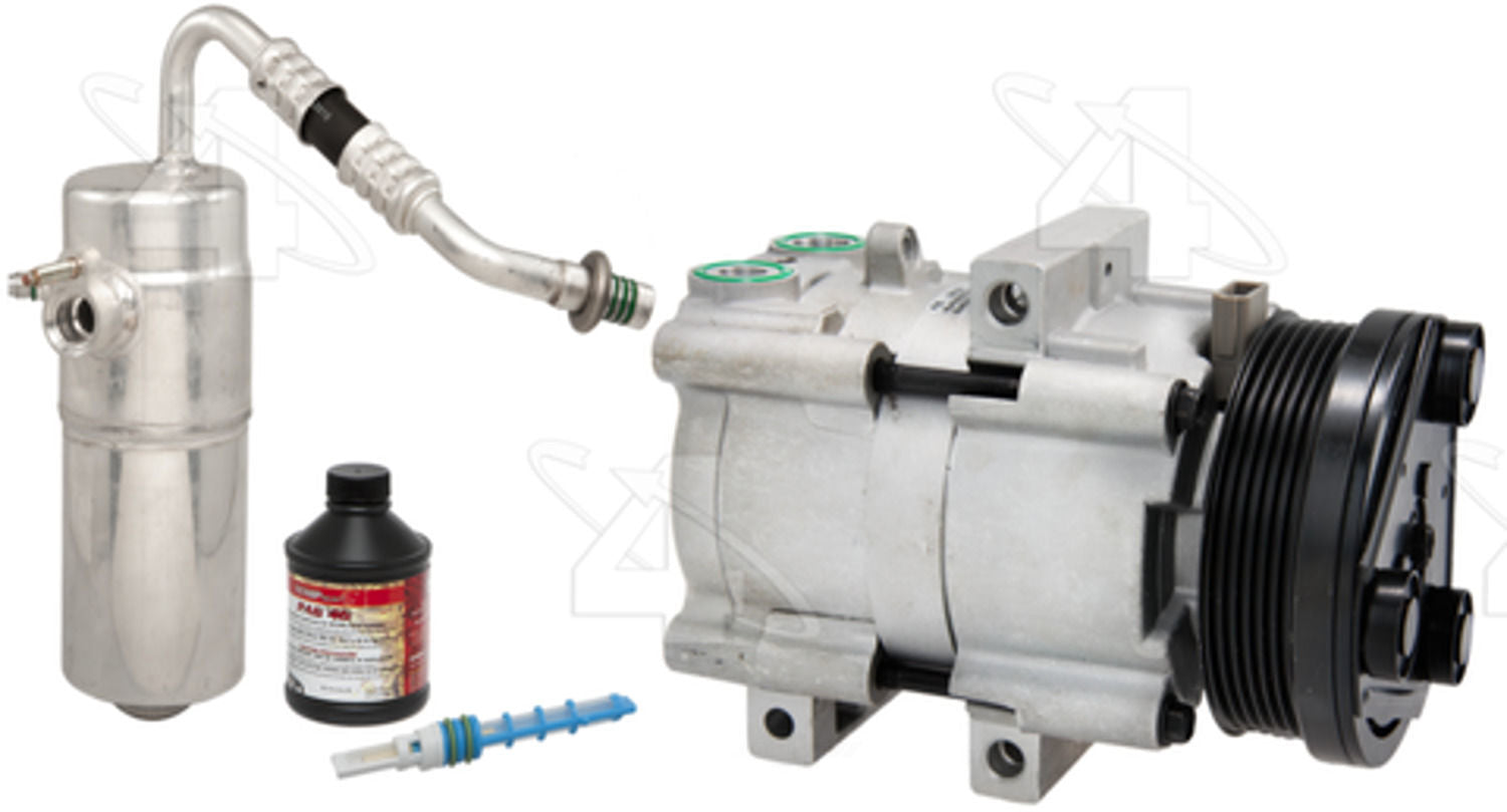 A/C Compressor-New- w/Kit   Four Seasons   5445NK