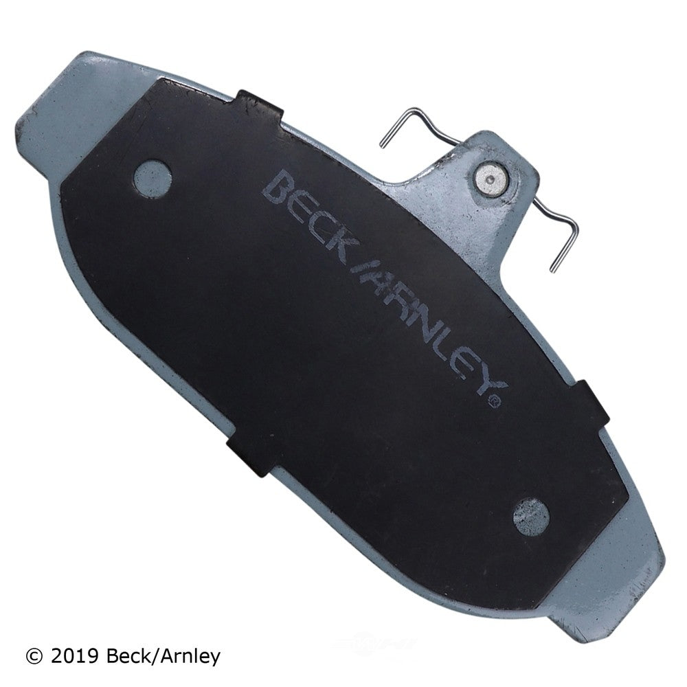 Frt Prem Brake Pads  Beck/Arnley  085-1259