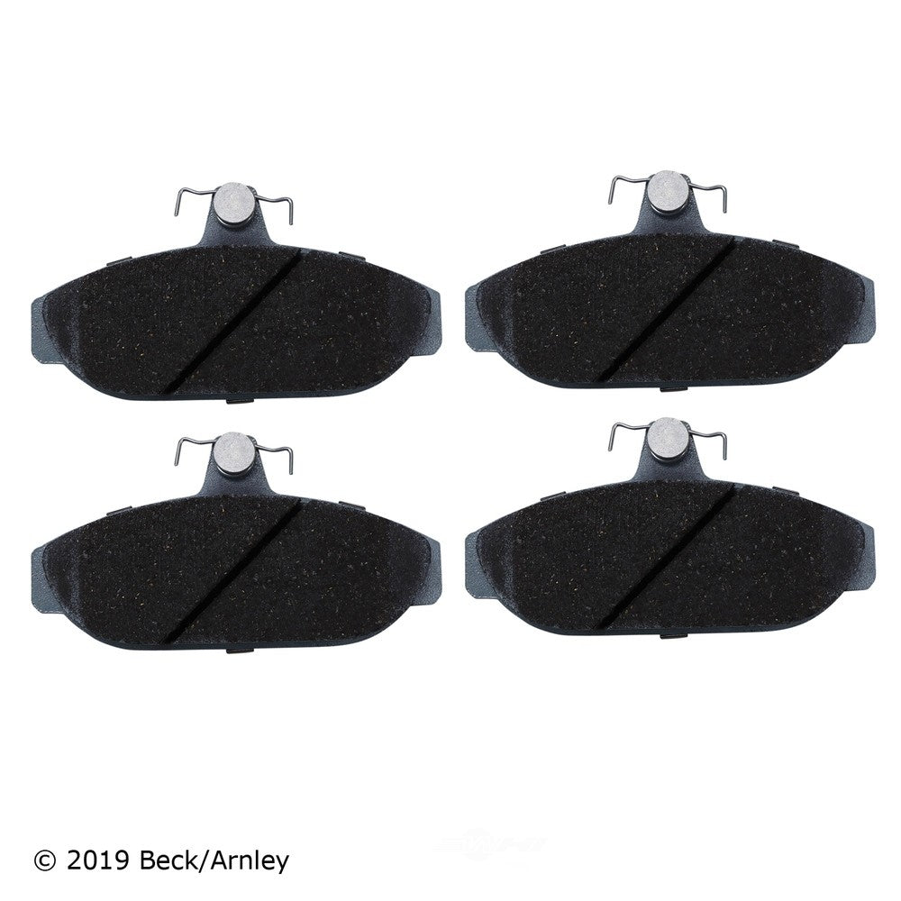 Frt Prem Brake Pads  Beck/Arnley  085-1259