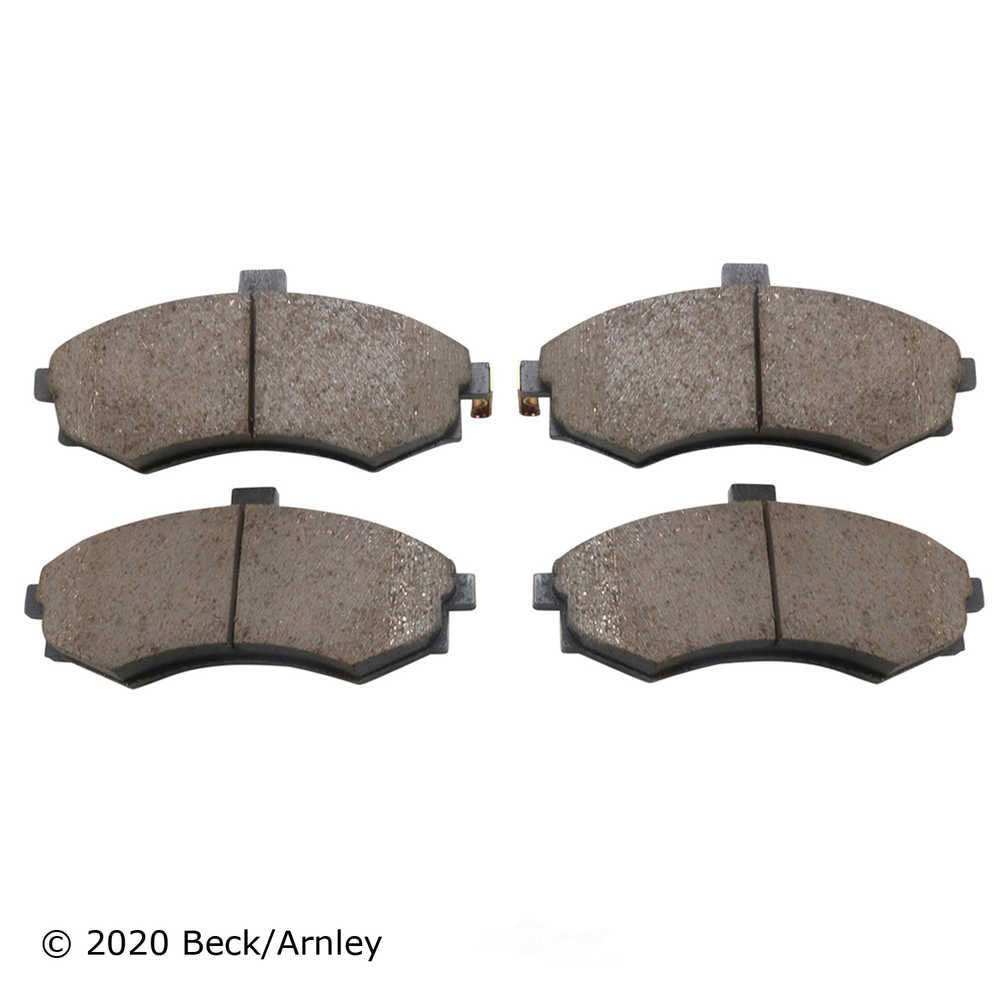 Frt OE Brake Pads  Beck/Arnley  089-1707