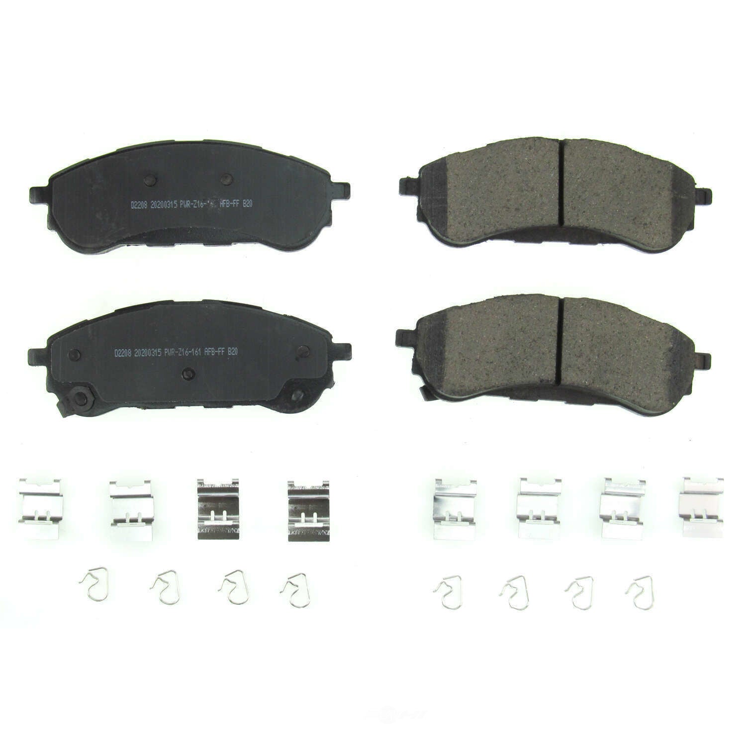 Rr Ceramic Brake Pads  Power Stop  17-2208