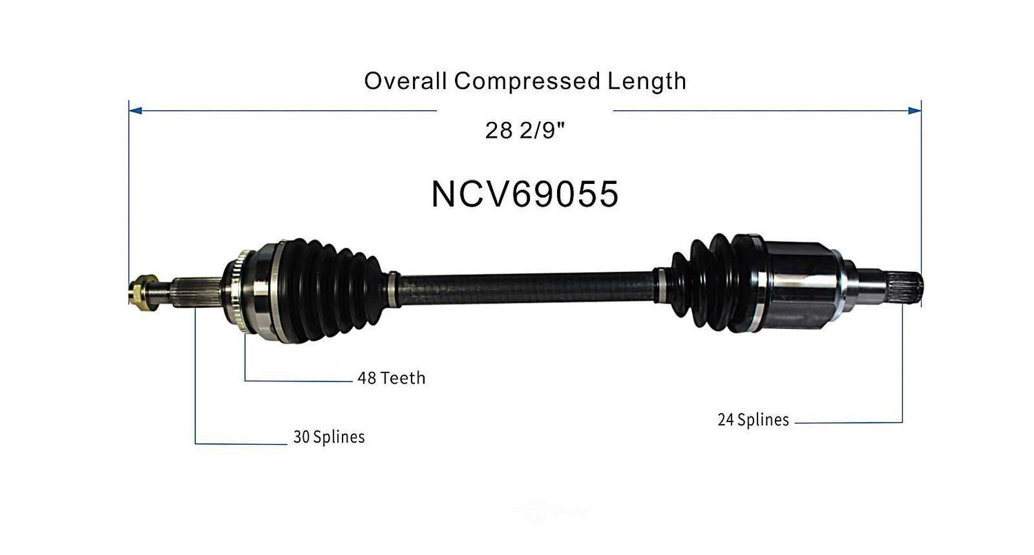 Left New CV Complete Assy   GSP North America   NCV69055