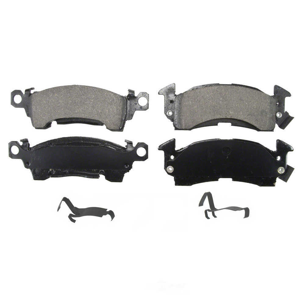 Frt Ceramic Brake Pads  Wagner  ZD52