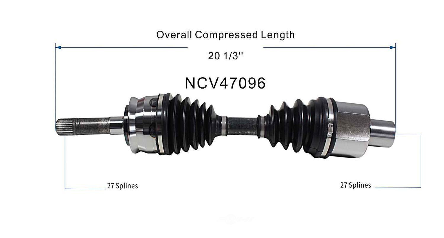 Right New CV Complete Assy   GSP North America   NCV47096