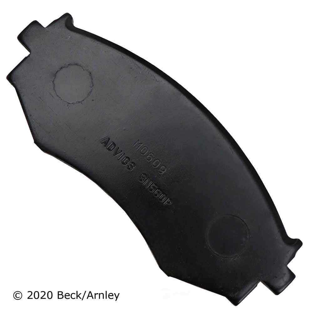 Frt OE Brake Pads  Beck/Arnley  089-1381