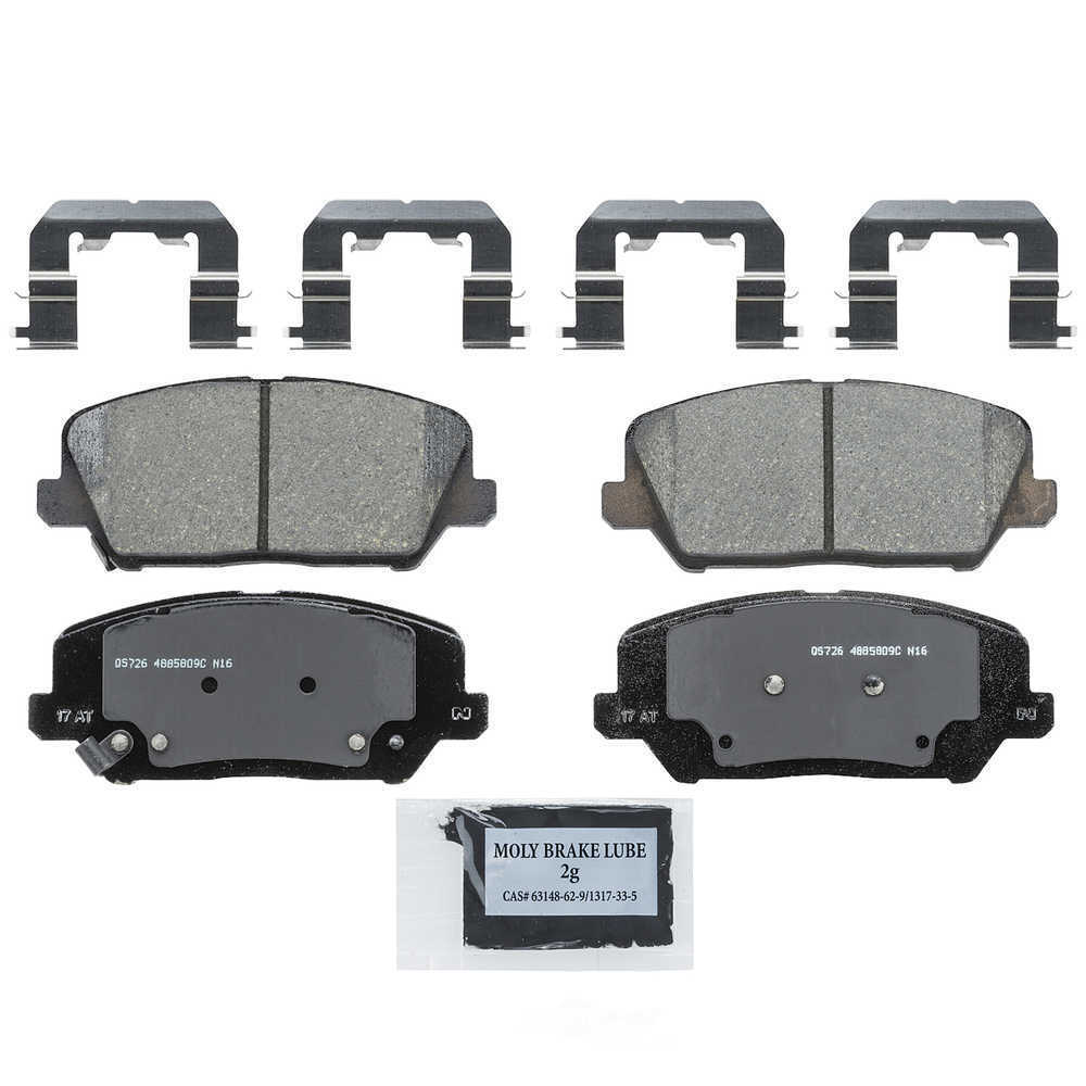 Wagner New Quickstop Ceramic Brake Pad ZD1735