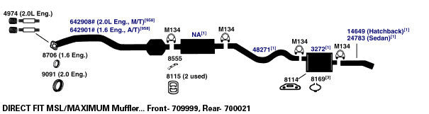 Bracket  AP Exhaust  8115