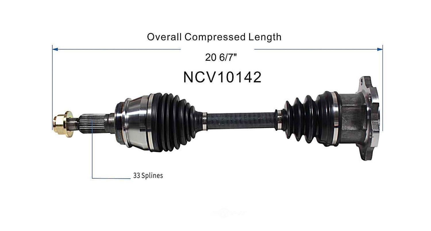 Axle Shaft Assy- CV Shaft   GSP North America   NCV10142