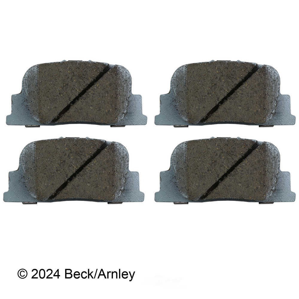 Rr Prem Brake Pads  Beck/Arnley  085-1670