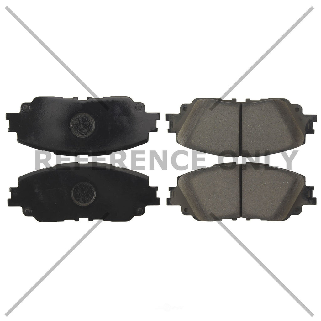Frt Super Prem Ceramic Brake Pads  Centric Parts  105.60150