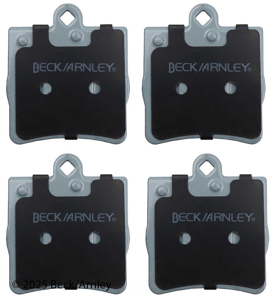 Rr Prem Brake Pads  Beck/Arnley  085-1630