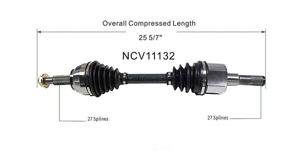 Left New CV Complete Assy   GSP North America   NCV11132