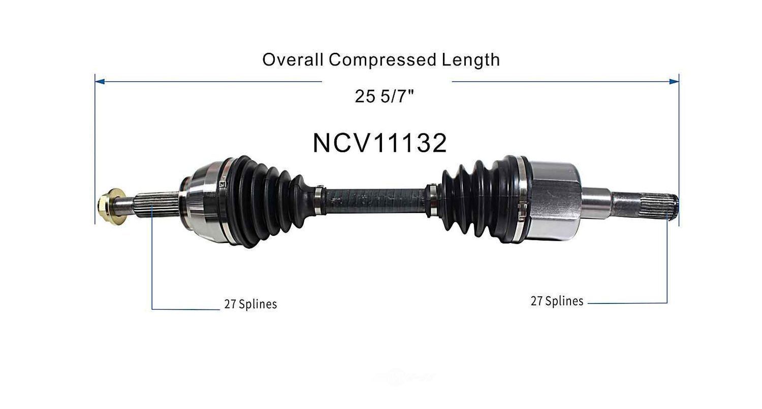 Left New CV Complete Assy   GSP North America   NCV11132