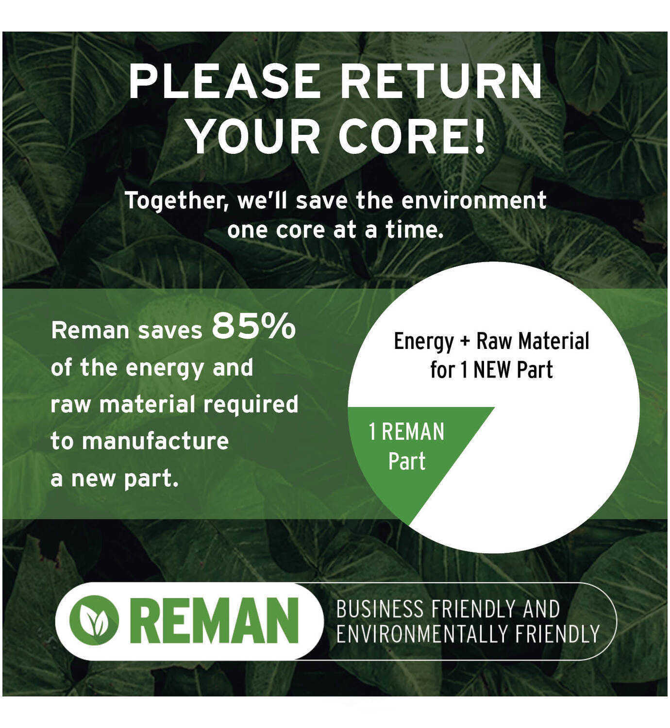 Reman Pwr Brake Booster w/o Mas Cyl.  Cardone Industries  54-71085
