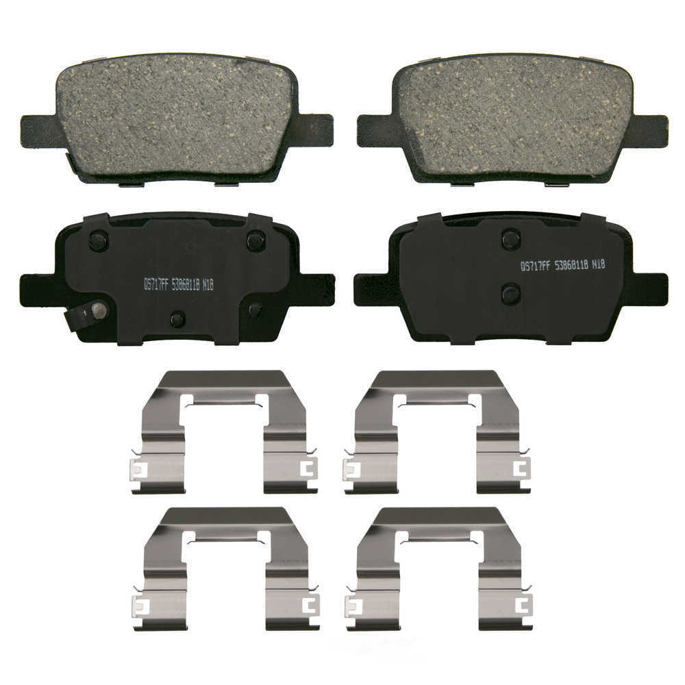 Wagner New Quickstop Ceramic Brake Pad ZD1877