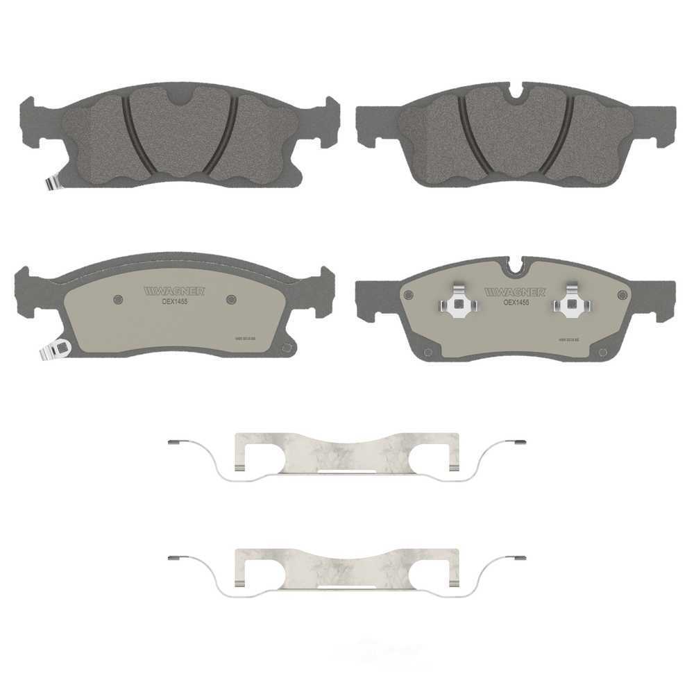 Frt Premium Ceramic Brake Pads  Wagner  OEX1455