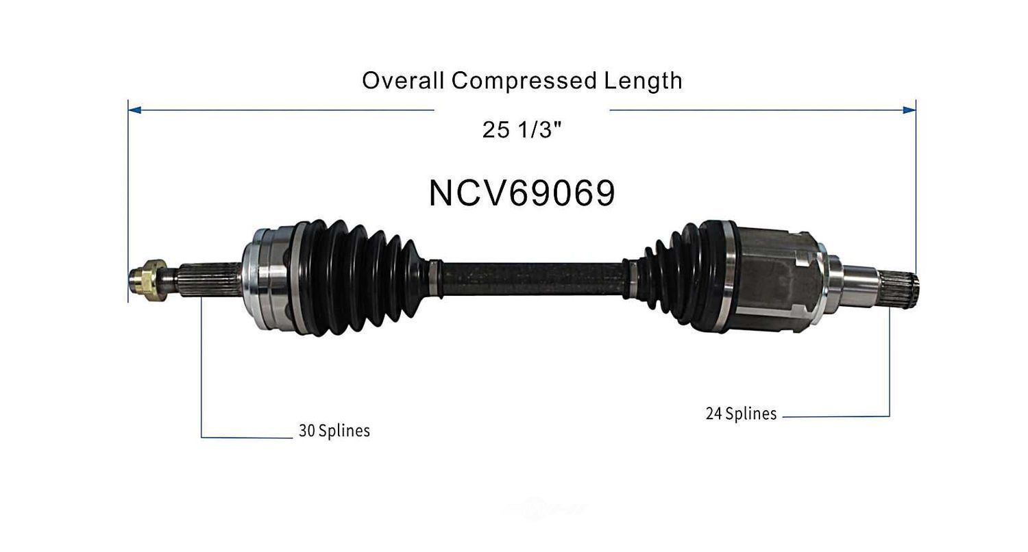 Left New CV Complete Assy   GSP North America   NCV69069