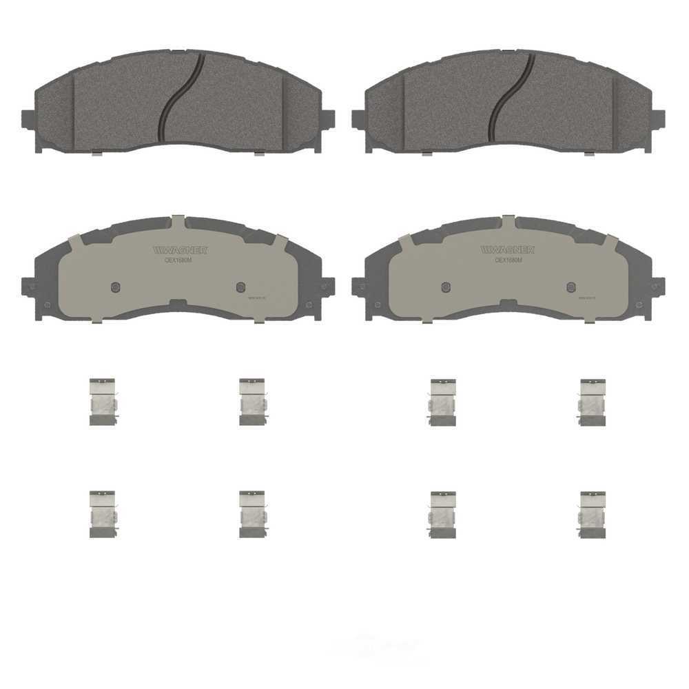 Frt Premium Ceramic Brake Pads  Wagner  OEX1680M