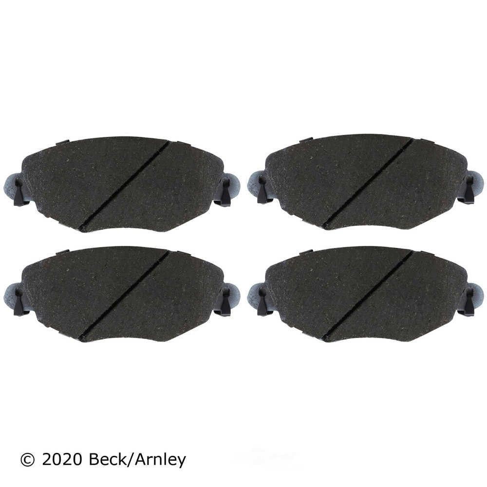 Frt Prem Brake Pads  Beck/Arnley  085-1743