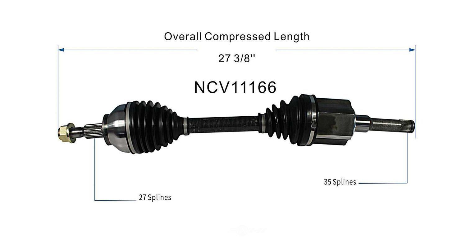 Left New CV Complete Assy   GSP North America   NCV11166