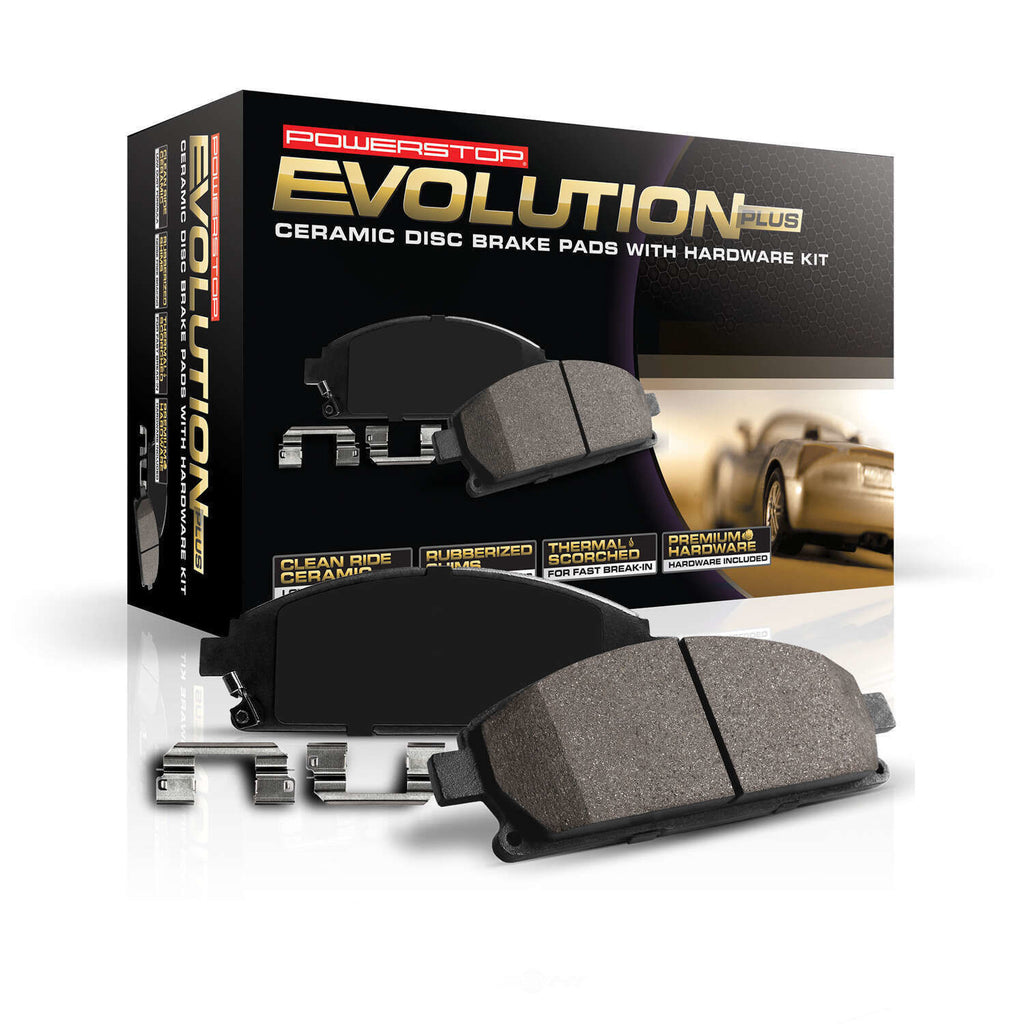 Rr Ceramic Brake Pads  Power Stop  17-1806