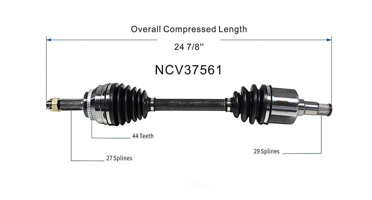 Left New CV Complete Assy   GSP North America   NCV37561