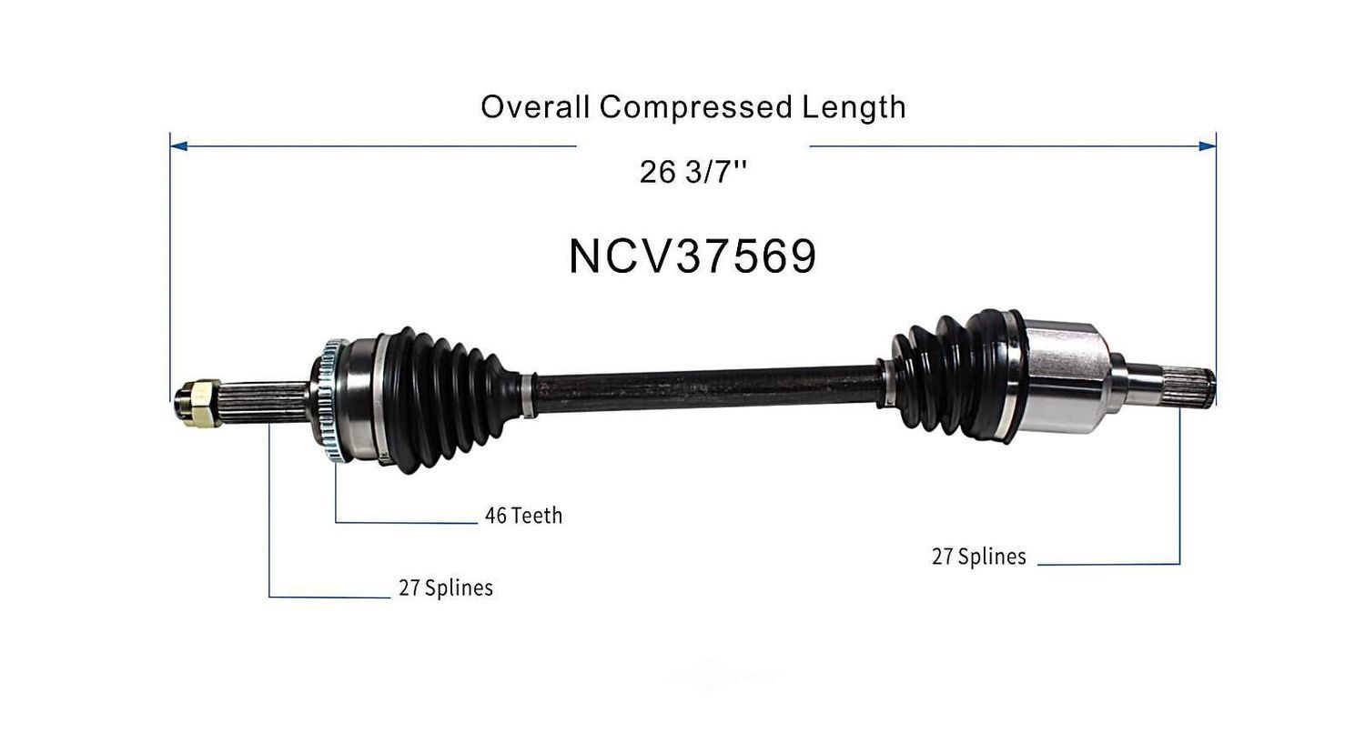 Left New CV Complete Assy   GSP North America   NCV37569