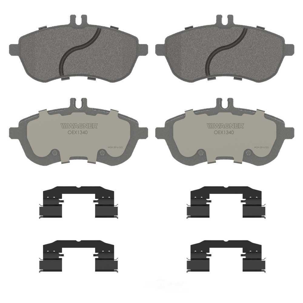 Frt Premium Ceramic Brake Pads  Wagner  OEX1340