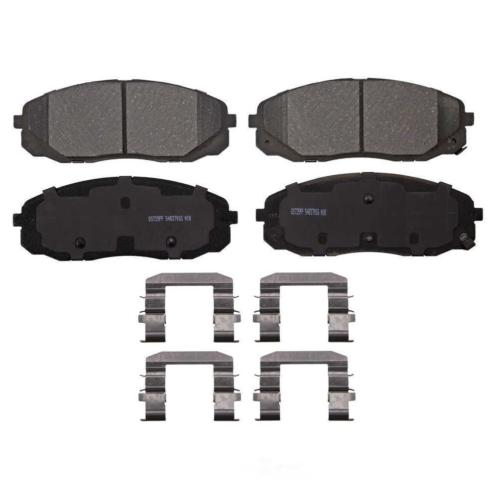 Frt Ceramic Brake Pads  Wagner  ZD1814
