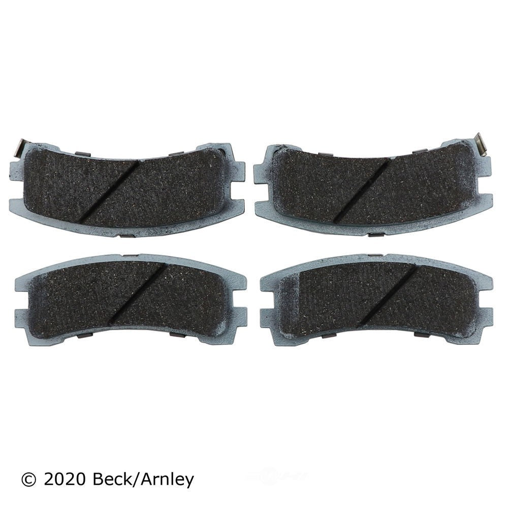 Rr Prem Brake Pads  Beck/Arnley  085-1372