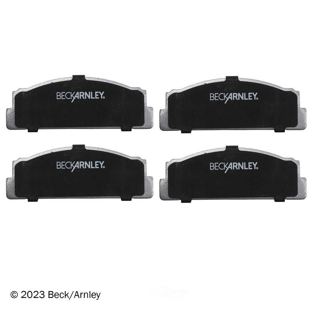 Frt Prem Brake Pads  Beck/Arnley  085-0167