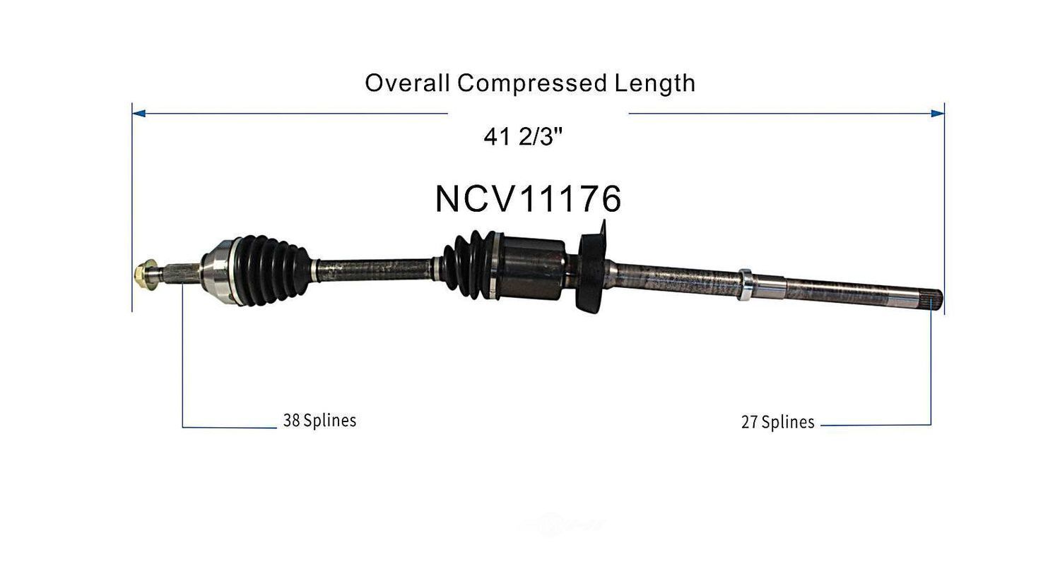 Right New CV Complete Assy   GSP North America   NCV11176