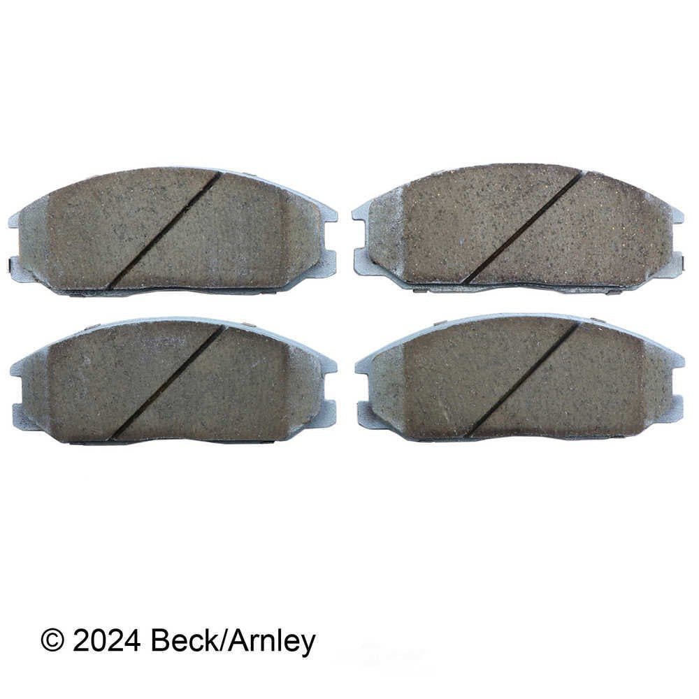 Frt Prem Brake Pads  Beck/Arnley  085-1675