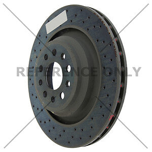 Rr Drilled Brake Rotor  Centric Parts  128.07005
