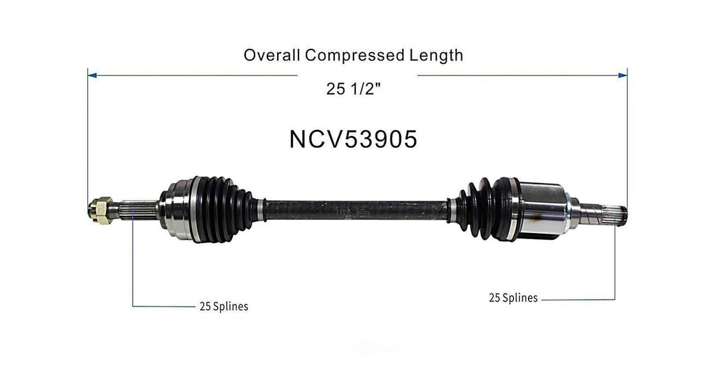Left New CV Complete Assy   GSP North America   NCV53905