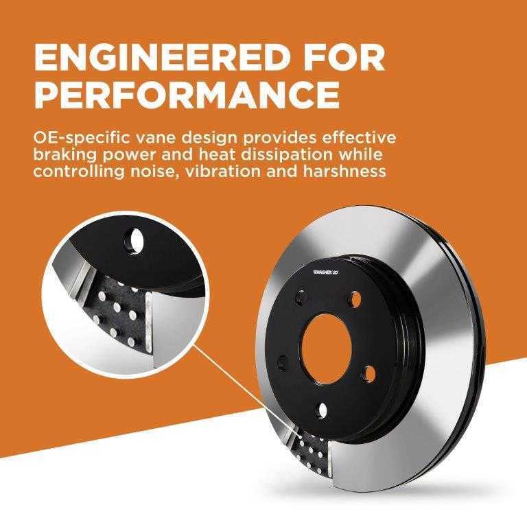Front Severe Duty Brake Rotor  Wagner  DSX180664E
