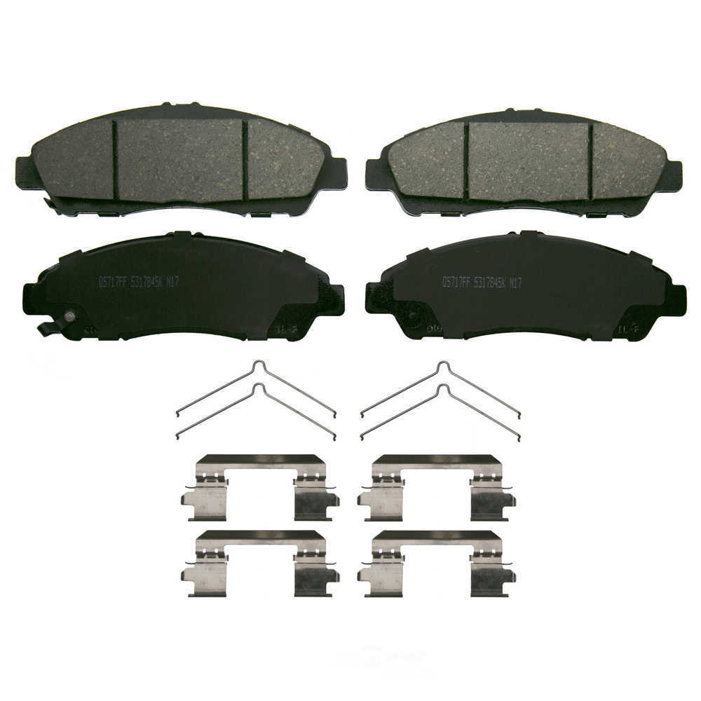 Frt Ceramic Brake Pads  Wagner  ZD1896