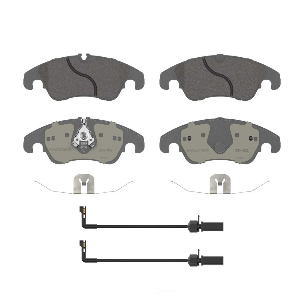 Frt Premium Ceramic Brake Pads  Wagner  OEX1322