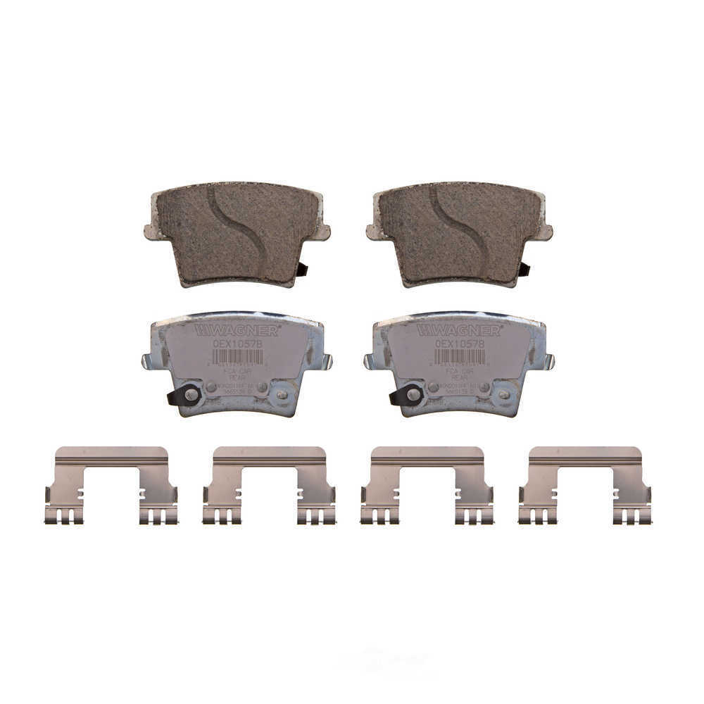 Rr Premium Ceramic Brake Pads  Wagner  OEX1057B
