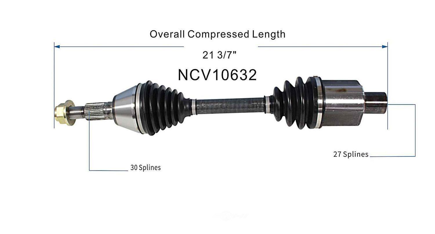 Right New CV Complete Assy   GSP North America   NCV10632