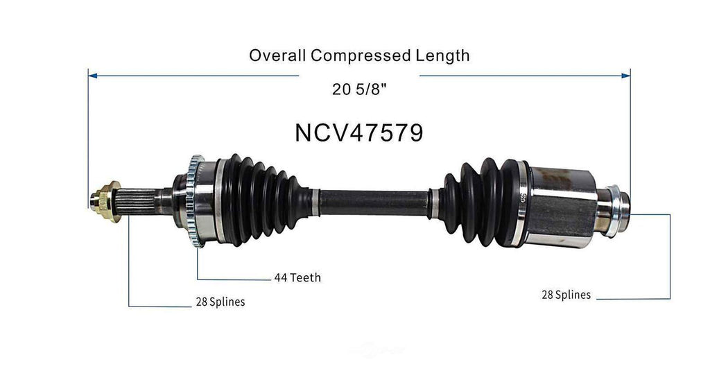 Right New CV Complete Assy   GSP North America   NCV47579