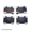 Frt Prem Brake Pads  Beck/Arnley  085-1396
