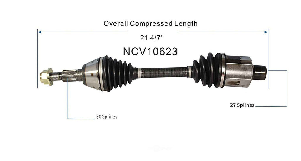 Right New CV Complete Assy   GSP North America   NCV10623